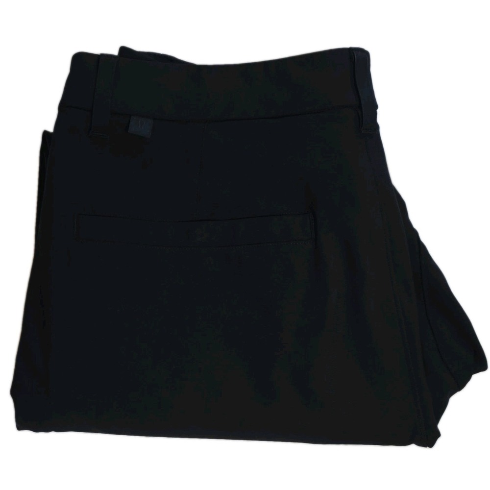 Lululemon Men's Black Jogger Pants 32x32 Slim Tapered Stretch Pockets Golf